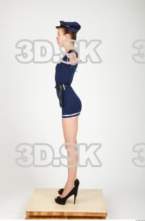 Policewoman costume texture 0003